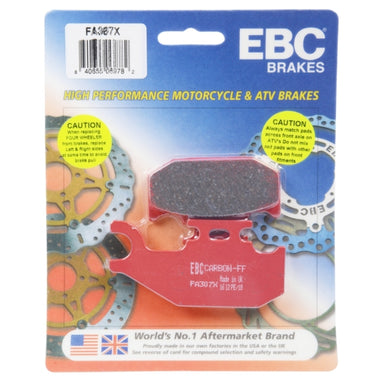 EBC  "X" Carbon Graphite Brake Pad Carbon graphite - Rear