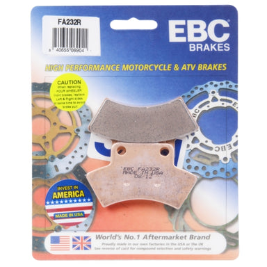 EBC  “R“ Long Life Sintered Brake Pad Long life Sintered Metal - Rear