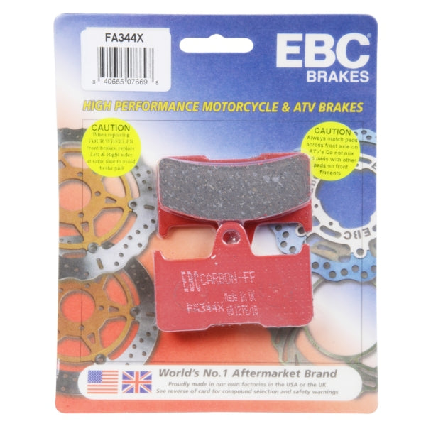 EBC  "X" Carbon Graphite Brake Pad Carbon graphite - Rear