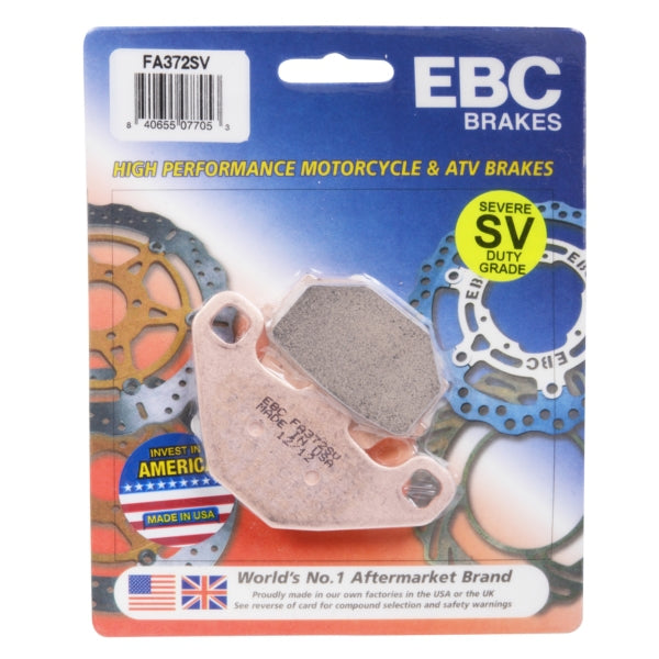 EBC  "SV" Severe Duty Brake Pad Sintered Metal Pads - Rear