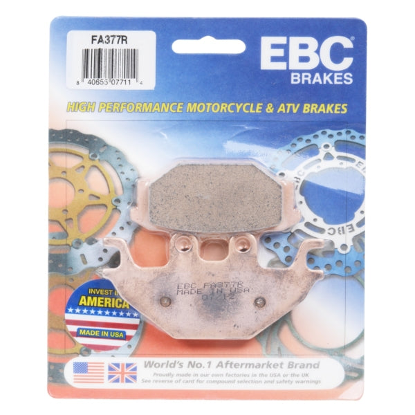 EBC  “R“ Long Life Sintered Brake Pad Long life Sintered Metal - Front/Rear