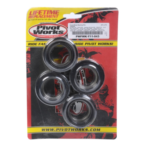 Pivot Works Wheel Bearing Kit Fits Yamaha, Fits Kymco