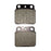 Vesrah Brake Pad Semi Metallic - Rear