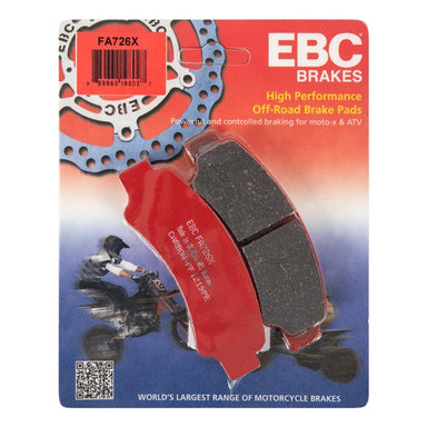 EBC  “X” Series Moto-X Sport & Enduro Brake Pad Carbon graphite - Rear, Front