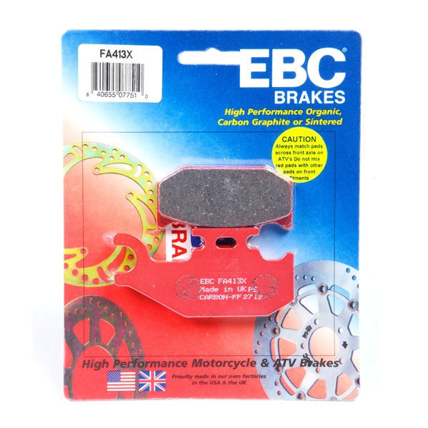 EBC  "X" Carbon Graphite Brake Pad Carbon graphite - Front