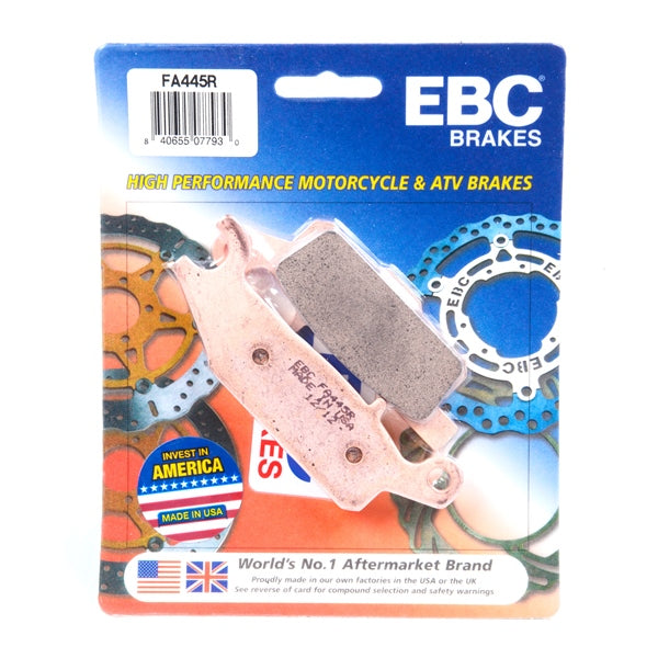 EBC  “R“ Long Life Sintered Brake Pad Long life Sintered Metal - Rear