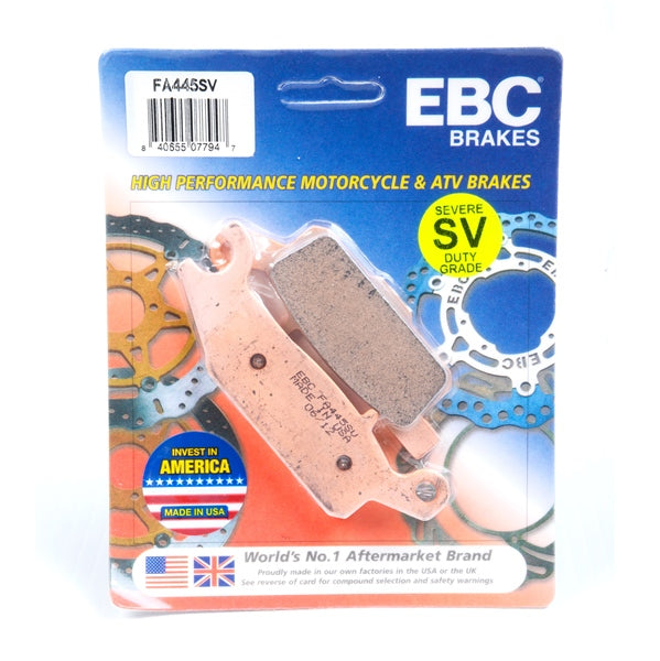 EBC  "SV" Severe Duty Brake Pad Sintered Metal Pads - Rear