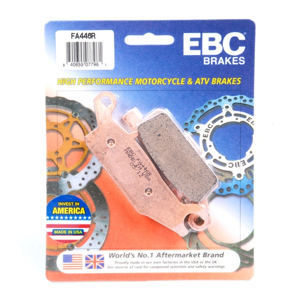 EBC  “R“ Long Life Sintered Brake Pad Long life Sintered Metal - Rear