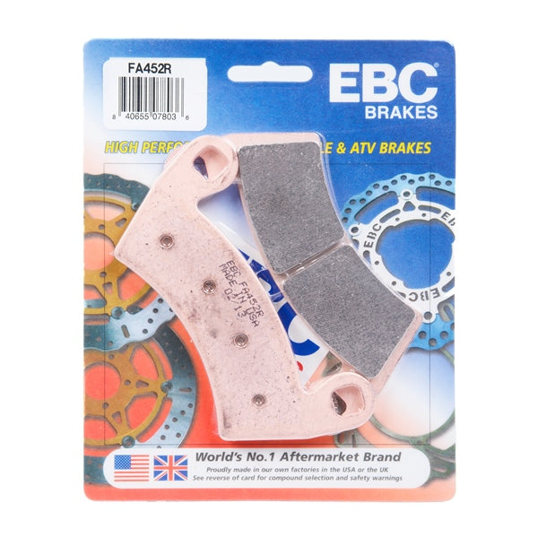 EBC  “R“ Long Life Sintered Brake Pad Long life Sintered Metal - Front/Rear