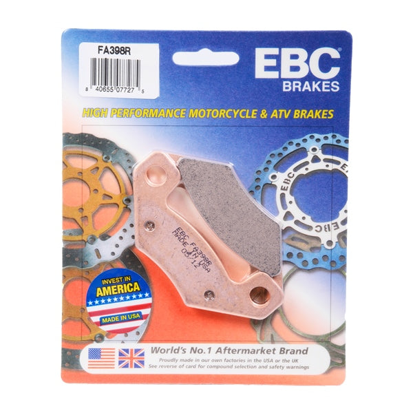 EBC  “R“ Long Life Sintered Brake Pad Long life Sintered Metal - Front/Rear