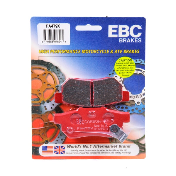 EBC  "X" Carbon Graphite Brake Pad Carbon graphite - Rear