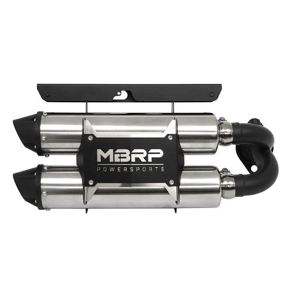 MBRP Powersports PowerTech 4 Slip-on Exhaust Fits Polaris