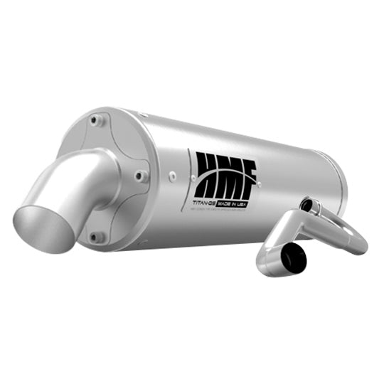 HMF Performance TITAN QS Series Complete Exhaust Fits Polaris - Center mount