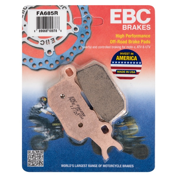 EBC  “R“ Long Life Sintered Brake Pad Sintered metal