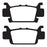 EBC  "SV" Severe Duty Brake Pad Sintered Metal Pads - Rear