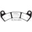 EBC  Double-H Superbike Brake Pad Sintered metal - Left