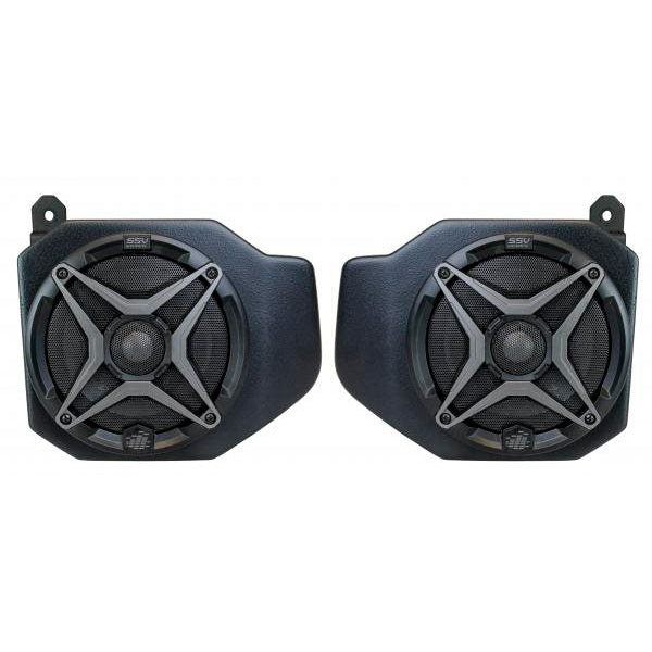 SSV WORKS Premium Marine 2 Speaker Kit Fits Polaris