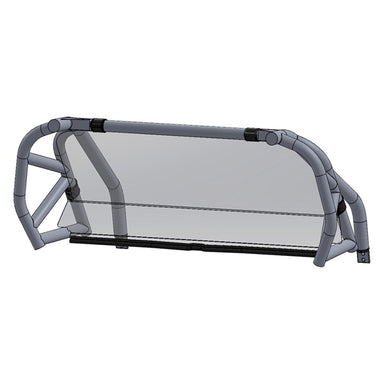 Direction 2 Rear Windshield - Scratch Resistant Fits Polaris