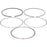 VertexWinderosa Piston Ring Set Fits Kawasaki, Fits Yamaha