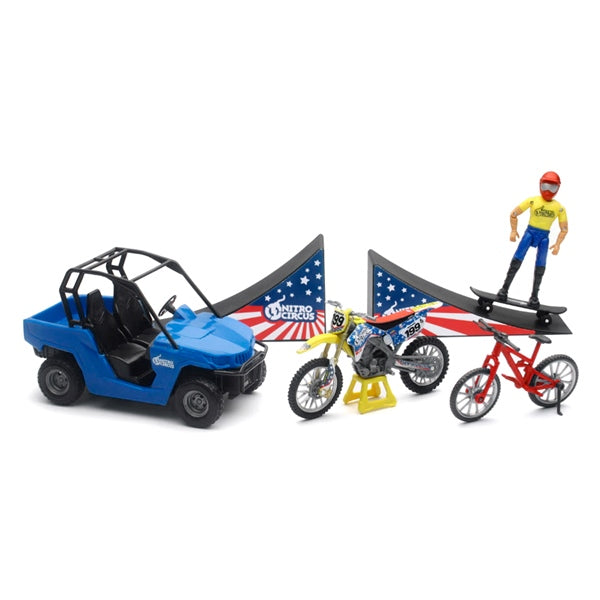 New Ray Toys Nitro Circus Playset Scale Model