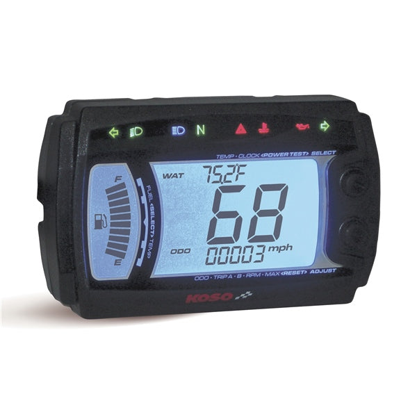 Koso Multi-Function Speedometer Universal - 205072