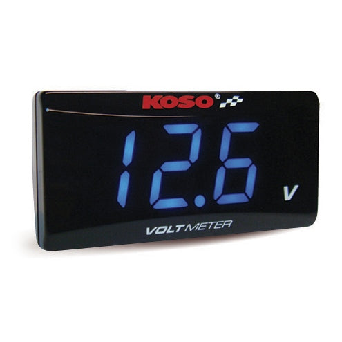 Koso Super Slim Style Volt Meter Universal - 205147