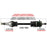 TrakMotive Complete Axle Fits Can-am