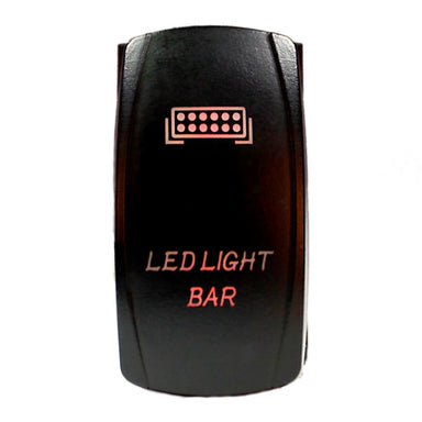 Quake LED Light Bar LED Switch Rocker - QRS-LLB-R