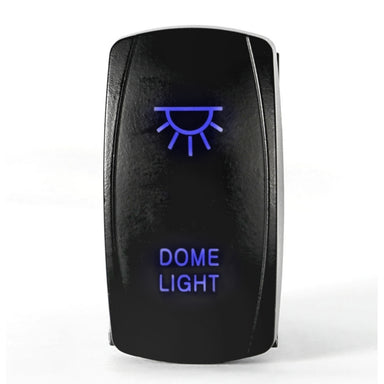 Quake LED Dome LED Switch Rocker - QRS-DL-B