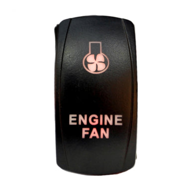 Quake LED Engine Fan LED Switch Rocker - QRS-EF-R