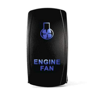 Quake LED Engine Fan LED Switch Rocker - QRS-EF-B