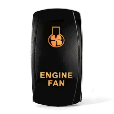 Quake LED Engine Fan LED Switch Rocker - QRS-EF-A