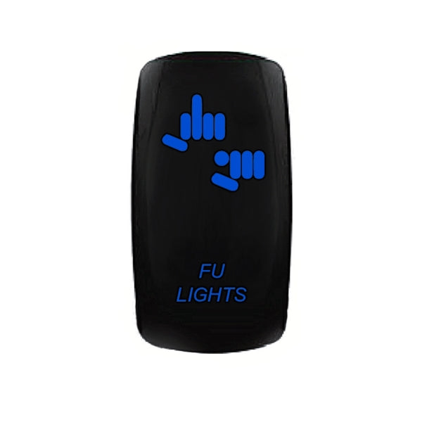 Quake LED Fu LED Light Switch Rocker - 222745