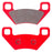 Kimpex Kevlar fiber/Carbon Brake Pad Carbone/Kevlar - Front, Rear