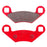 Kimpex Kevlar fiber/Carbon Brake Pad Carbone/Kevlar - Front