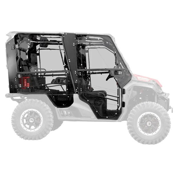 Super ATV Convertible Cab Enclosure Door Fits Honda - UTV - Complete door