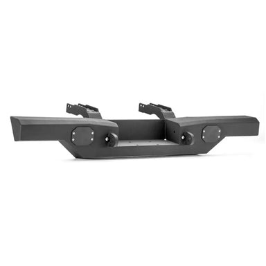 Super ATV Winch Ready Bumper Rear - Steel - Fits Polaris