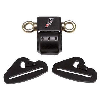 Dragon Fire Racing Harness Anchor Kit Black - 2", 3" - 1.25" - Quick Release - Yes