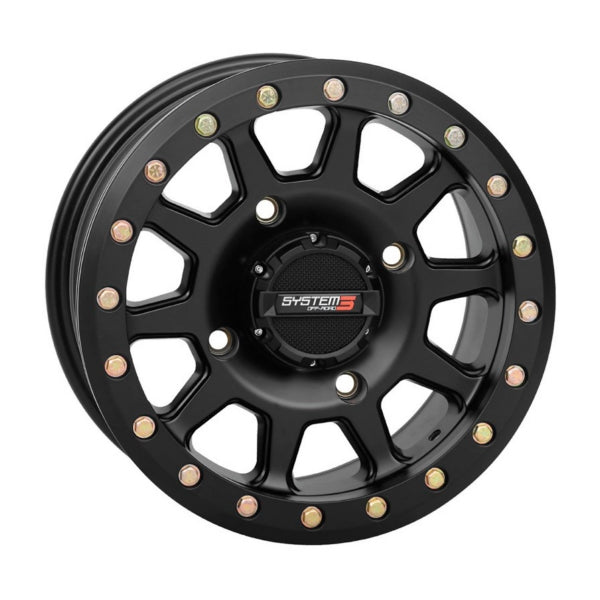 SYSTEM 3 OFF-ROAD SB-3 Beadlock UTV Wheel 15x7 - 4/137 - 5+2