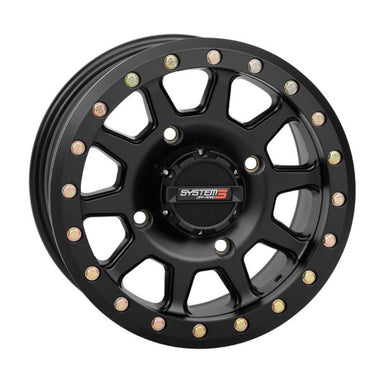 SYSTEM 3 OFF-ROAD SB-3 Beadlock UTV Wheel 14x7 - 4/110 - 5+2