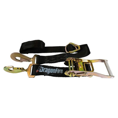 Dragon Fire Racing Ratchet Tie-Down 9' - N/A