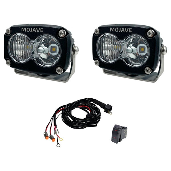 Tiger Lights Dual LED 2" x 3" Mojave Series Light