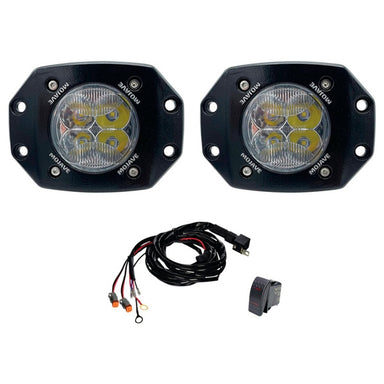 Tiger Lights Dual LED 3" Flush Mount Mojave Series Light